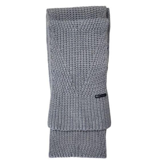 Rebecca Minkoff Gray Knit Scarf - Picture 1 of 5